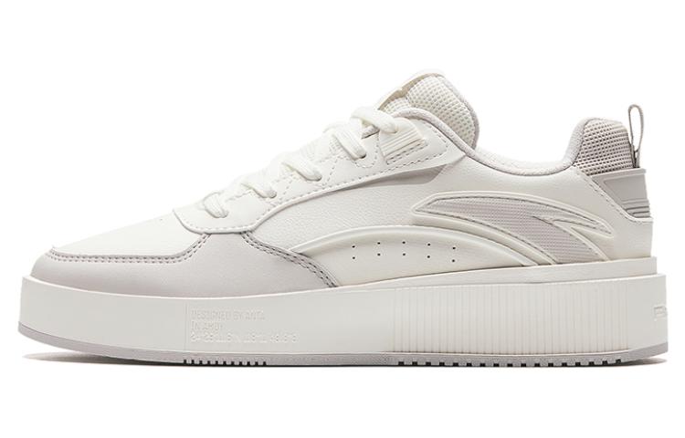 Anta Milk Lid 2 Support Low-Top Skateboard Shoes Women's White