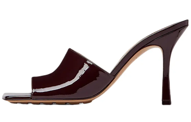 Bottega Veneta Stretch Slide Slippers Women's Brown