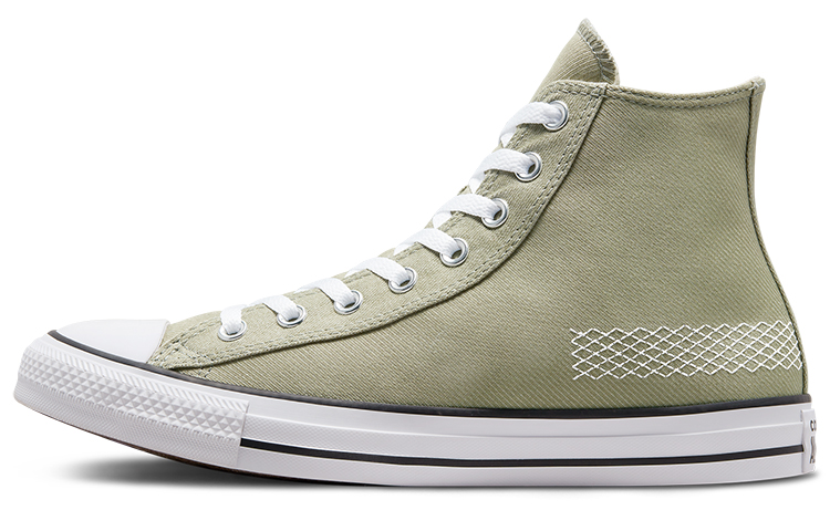 Converse Chuck Taylor All Star Wear-Resistant High-Top Canvas Shoes Unisex Olive Green
