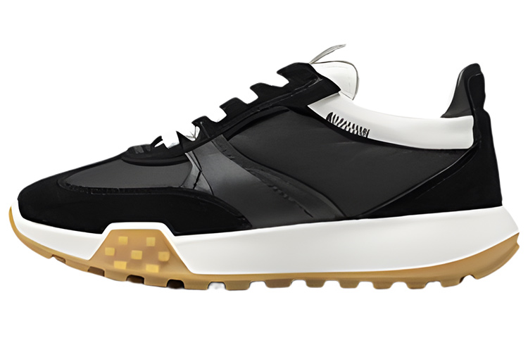 Ecco Slip-Resistant Low-Top Running Shoes Women's Black