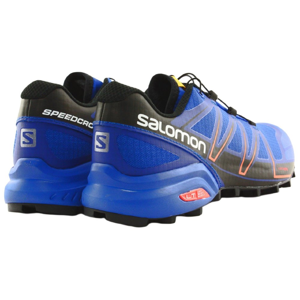 SALOMON SPEEDCROSS PRO Anti Slip Wear Resistant Low Top Running Shoes Men's Blue