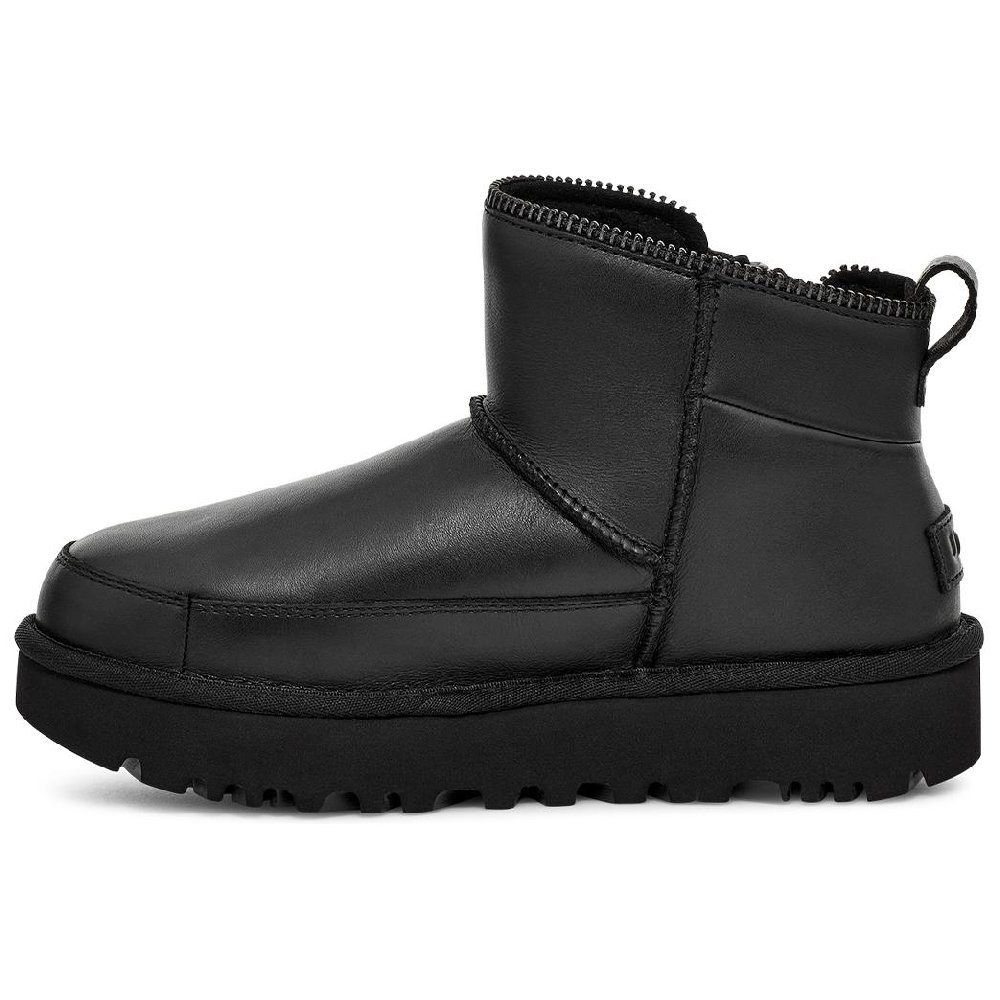 UGG Classic Mini Moto Boot Black Women's