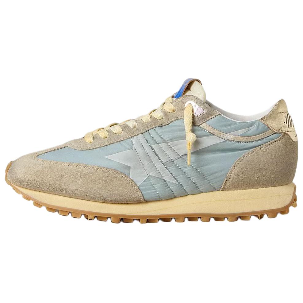 Golden Goose Marathon Low Top Casual Shoes Men's Blue