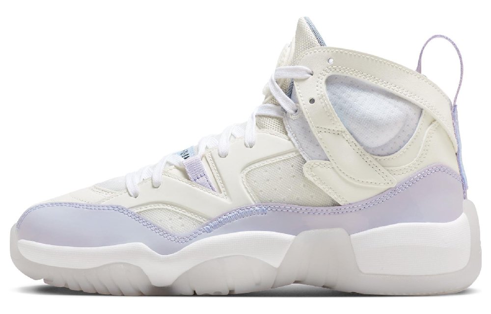 JORDAN Jumpman Two Trey White Lavender Purple Women's