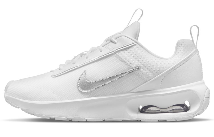 Nike Air Max Intrlk White Metallic Silver Women's