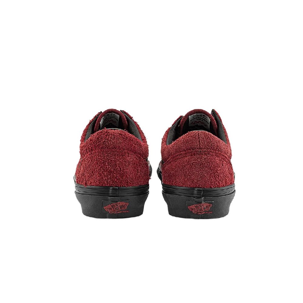 Vans Skate Old Skool 'Hairy Suede Burgundy Red'