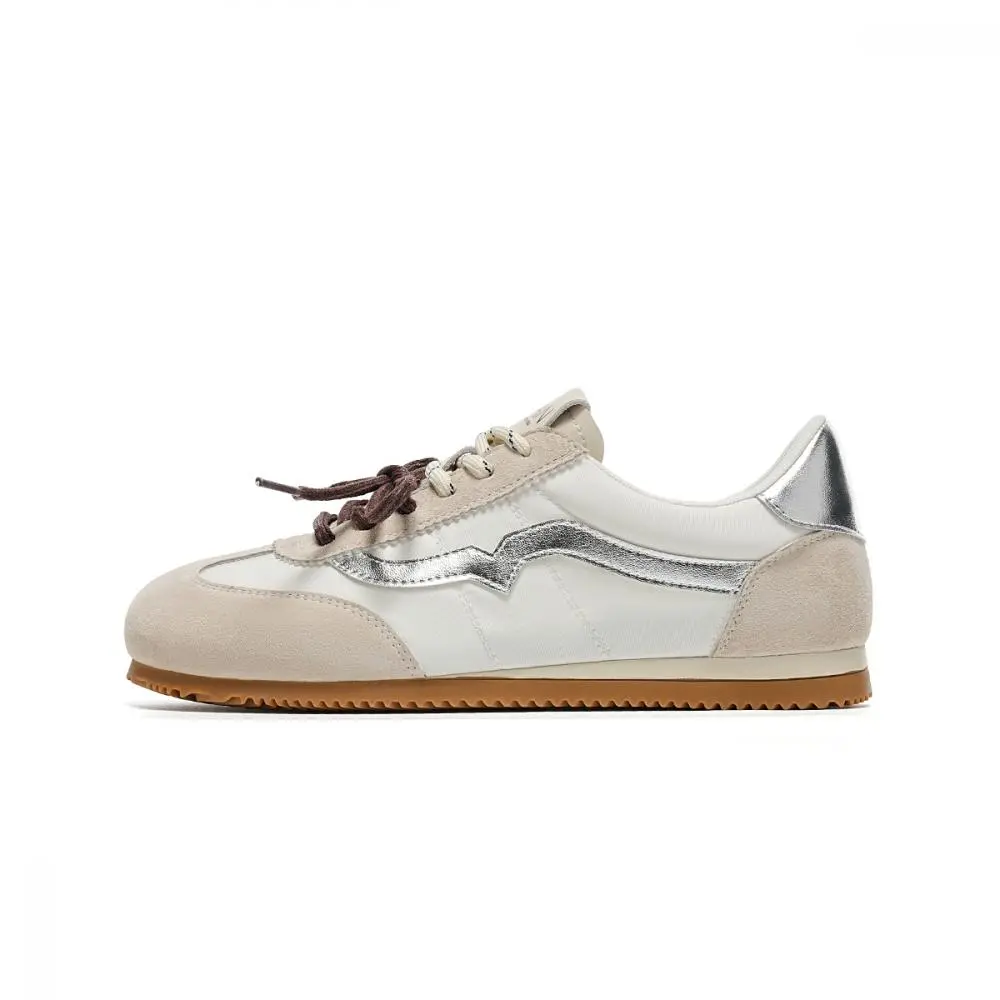 EBLAN Low Top Casual Shoes Women's Silver