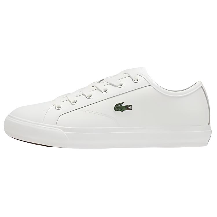 LACOSTE Skateboard Shoes Men's White