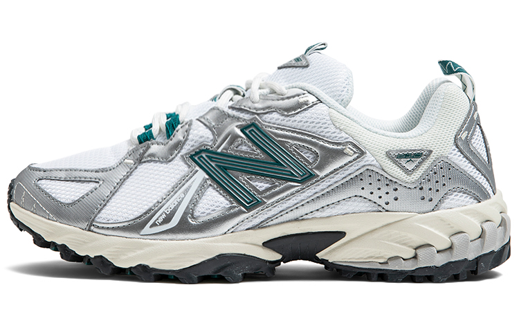 New Balance 610 Silver Metallic Reflection Green