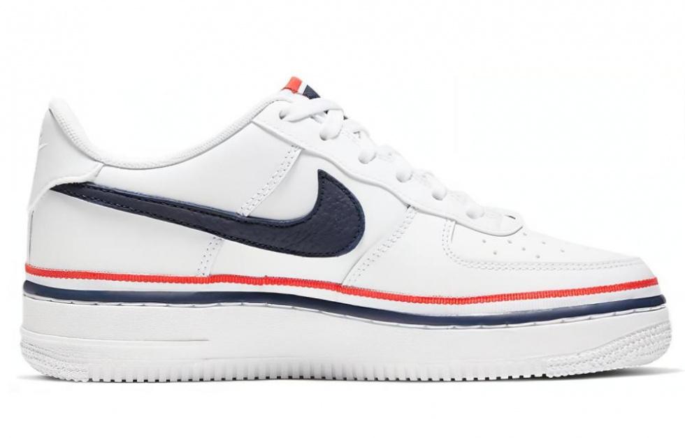 Nike Air Force 1 LV8 1 'White Concord' Gs купить в интернет-магазине Yoocart с быстрой доставкой по России.