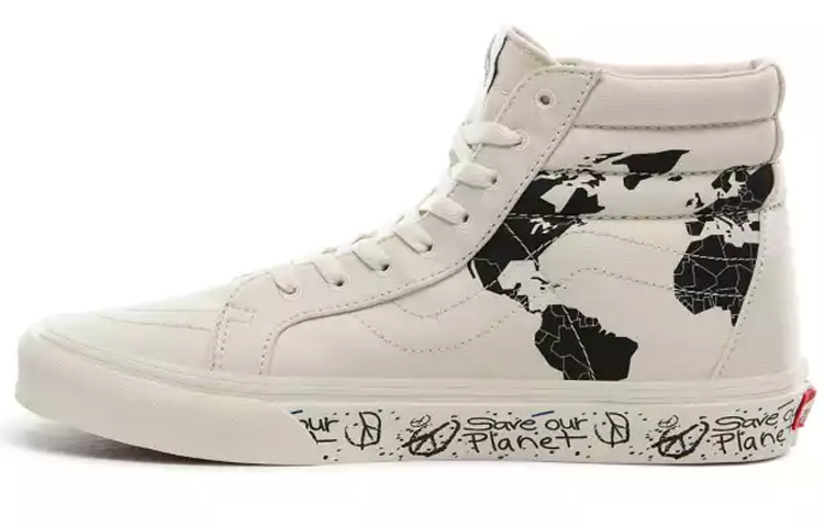 Sk8 Save Our Planet X Vans Hi Reissue 'White Black'
