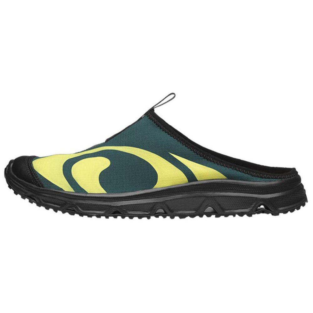 SALOMON RX Slide 3.0 Abrasion-Resistant Slip-Resistant Wrap-toe Slippers Unisex Green