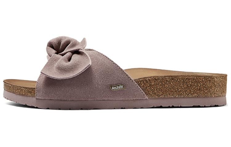 Skechers Rubber Sole Quiet Slide Slippers Women's Pink