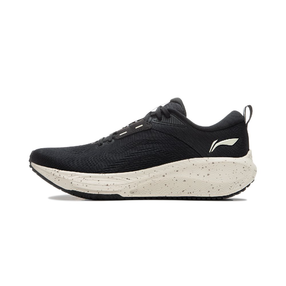 LiNing Wu Leaping 2.0 V2 Cushioned Anti Slip Wear Resistant Breathable Lightweight Low Top Running Shoes Men's Black