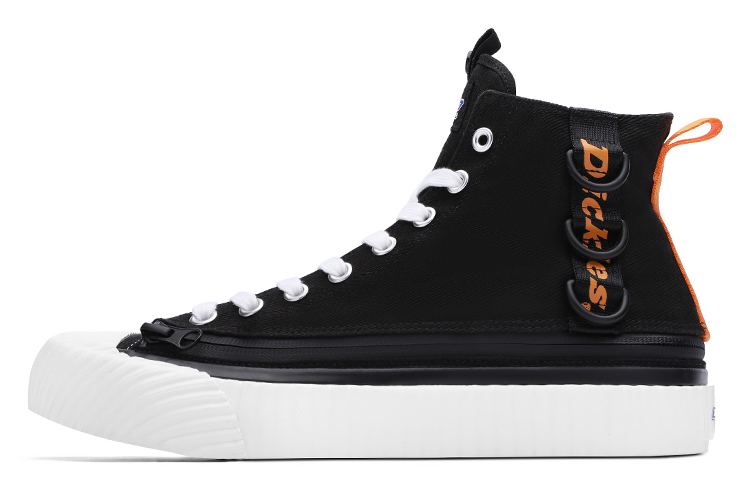 Dickies Canvas Shoes Men High-Top Black