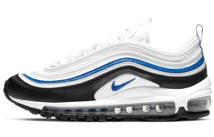 Nike Air Max 97 White Black Signal Blue Women's