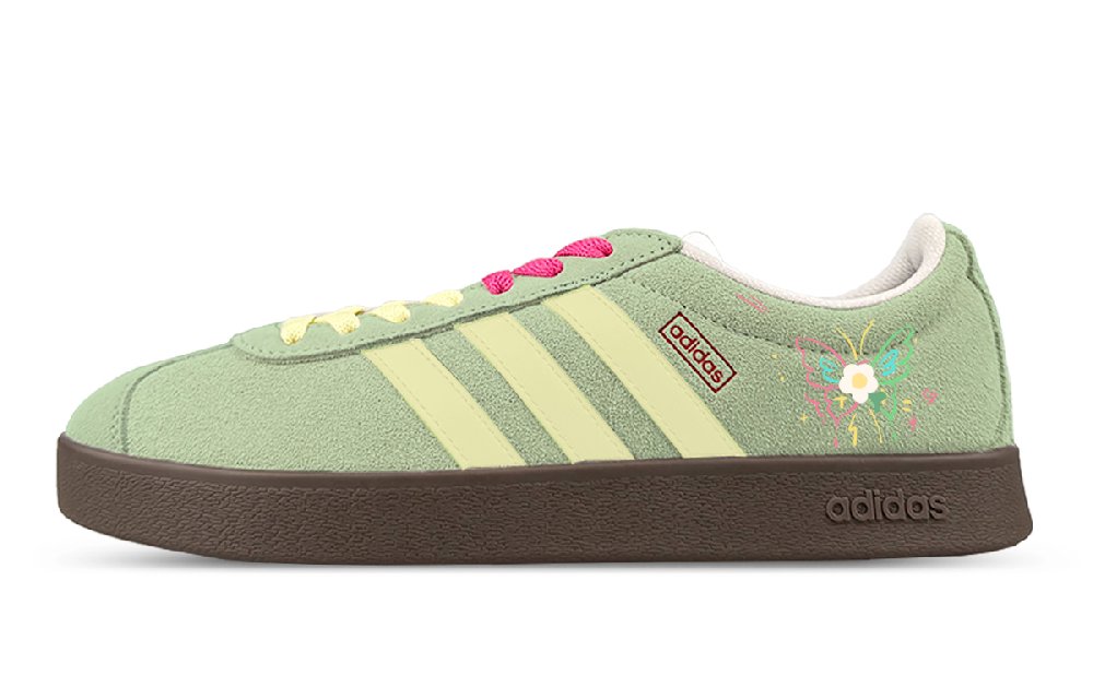 Adidas Neo VL Court 2.0 Low Top Skateboard Shoes Unisex Green
