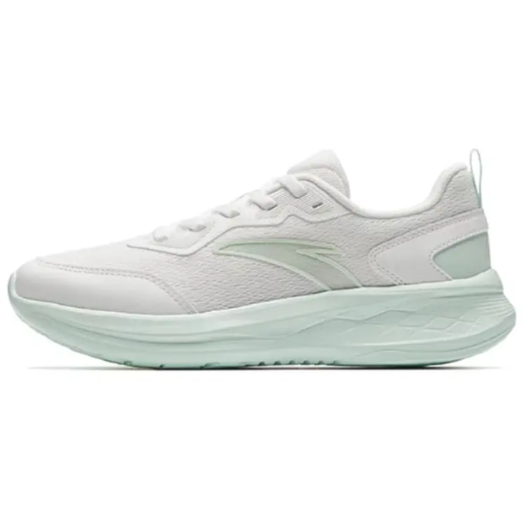 Anta Slip Resistant And Breathable Low top Casual Training Running Shoes Women's Gray Green