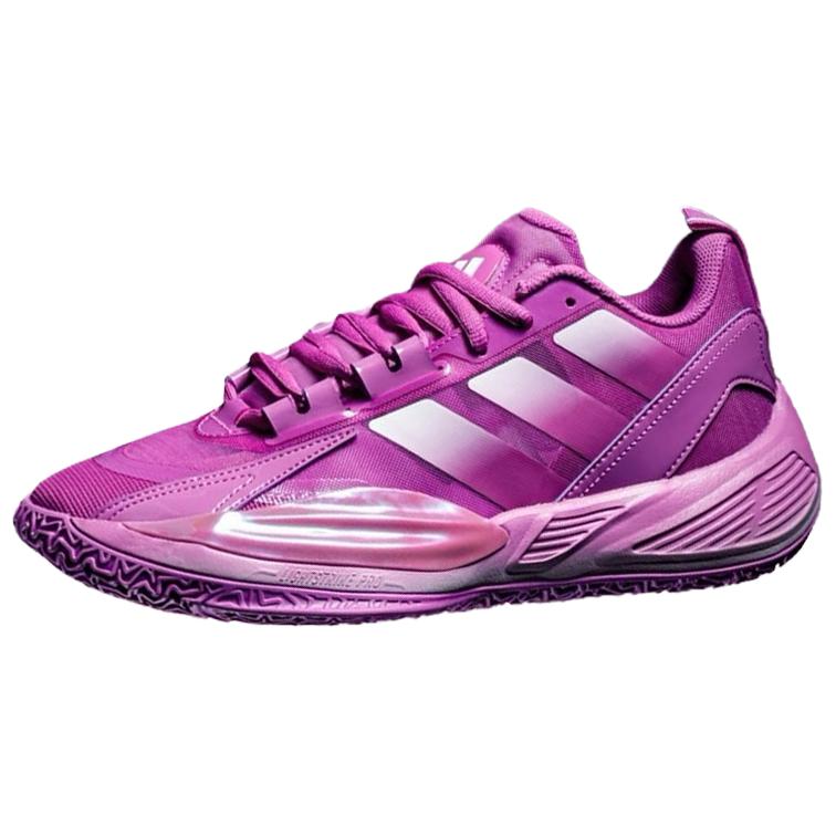 Adidas XENOBURST Abrasion Resistant Low Top Basketball Shoes Unisex Purple