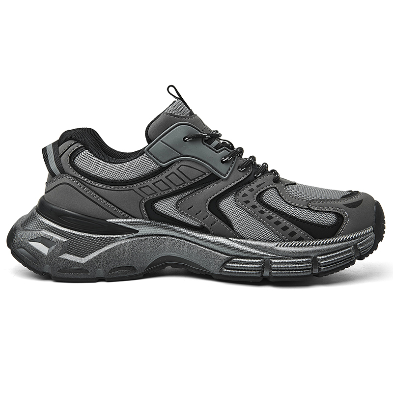 JEEP SPIRIT Versatile Sports Trendy Casual Low Top Chunky Sneakers Men's Gray Purple купить в интернет-магазине Yoocart с быстрой доставкой по России.