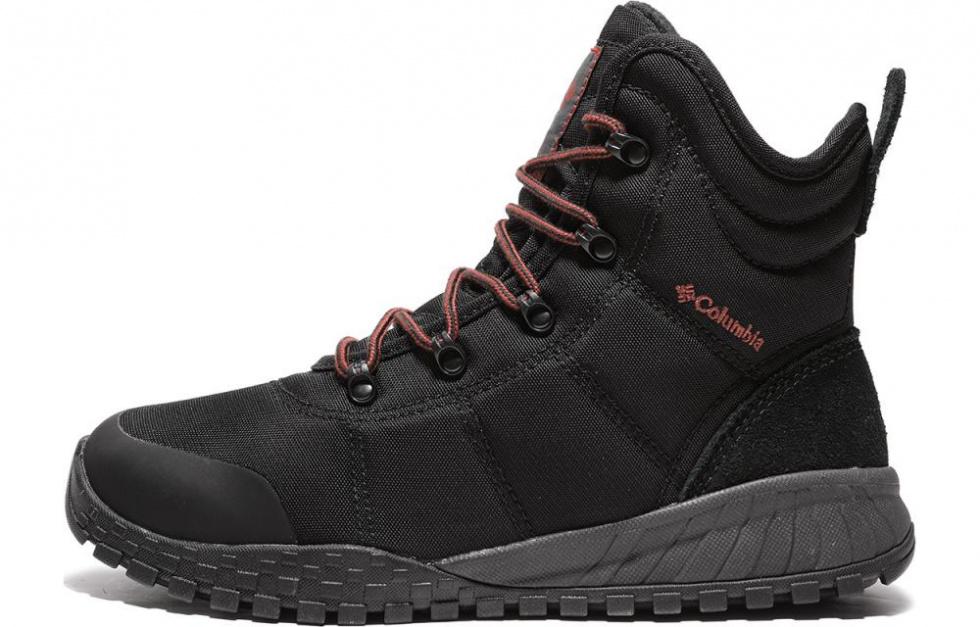 Columbia Hiking / Trekking Shoes Men High-Top Black