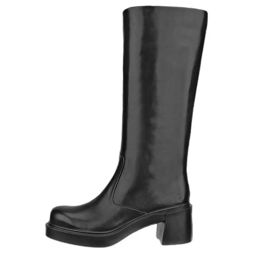 Ecco Metropole Seoul 45 Knee high Boots 4.5cm Women's Black