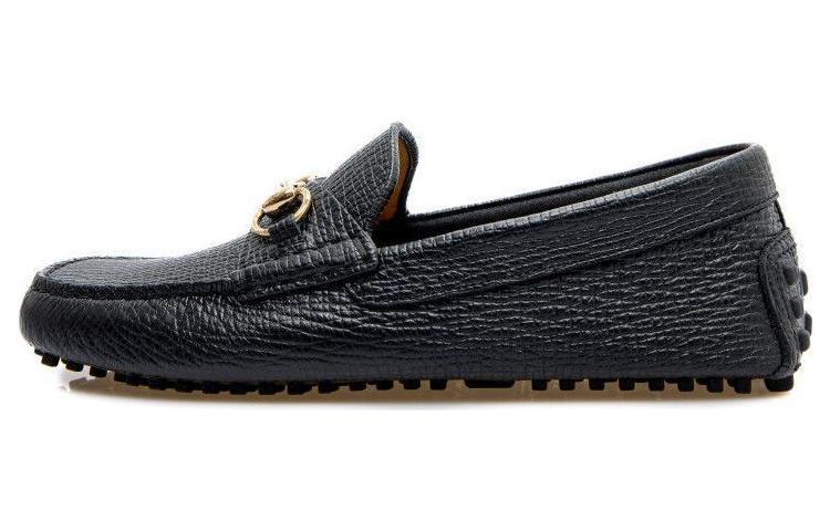 GUCCI Horsebit-detail Leather Loafers