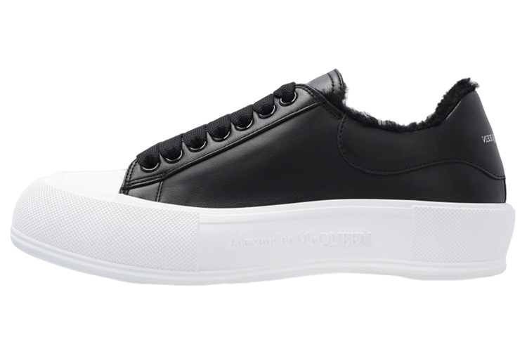 Alexander McQueen Deck Low Top Stylish Skateboarding Shoes Women's Black купить в интернет-магазине Yoocart с быстрой доставкой по России.