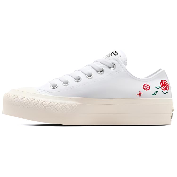 Converse Women's Chuck Taylor All Star Lift Platform Low 'Summer Embroidery' Women's