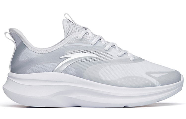 Anta Leaves 2.0 Cushioning Anti-Slip And Wear-Resistant Low-Top Running Shoes Women's Gray White Silver купить в интернет-магазине Yoocart с быстрой доставкой по России.