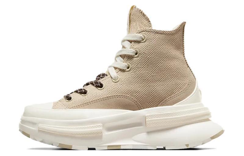 Converse Run Star Legacy High Top Canvas Shoes Unisex Ecru