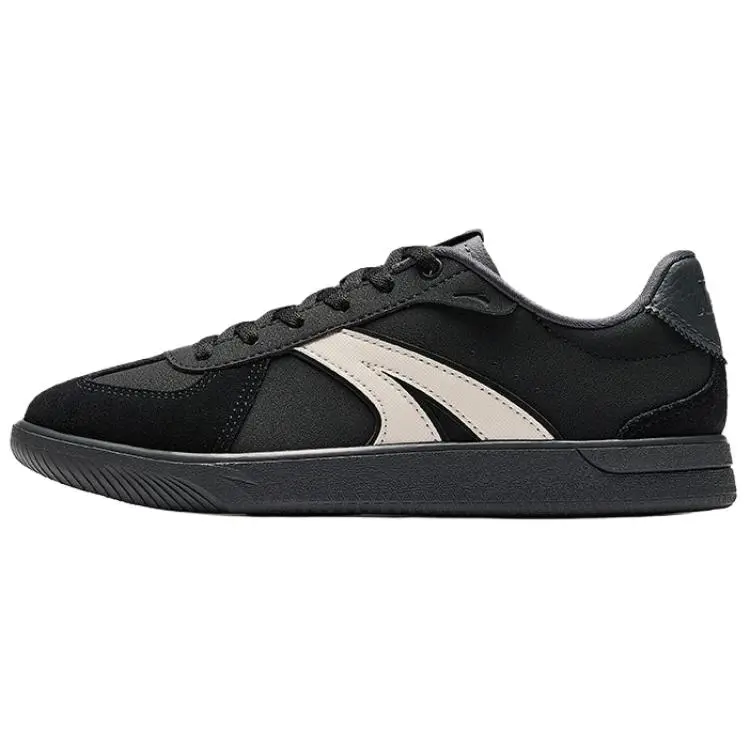 Anta TT Shoe Collection Cushioning, Wear Resistant Low top Skateboard Shoes Women's Black Gray