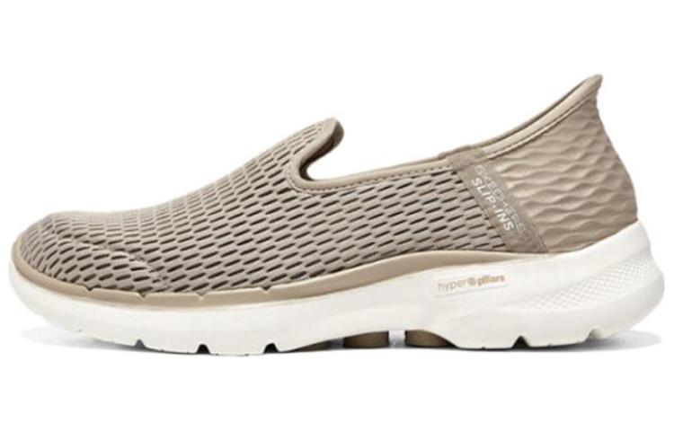 Skechers Go Walk 6 Shoes 'Light Brown' Women's