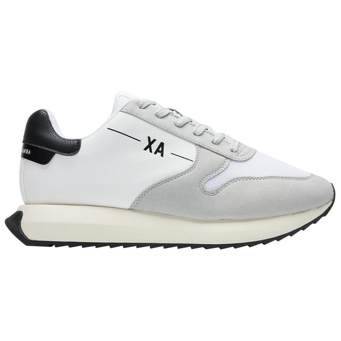 ARMANI EXCHANGEAE Low top Casual Shoes Men's Gray White