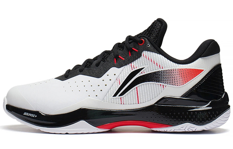 LINING Badminton Shoes Unisex Low top Standard White/Black
