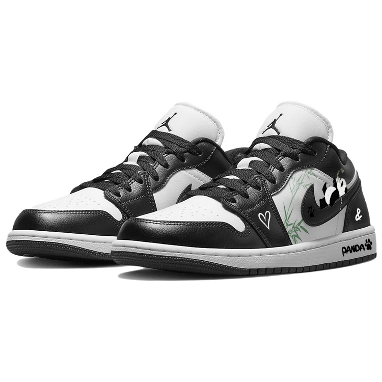 Jordan Air Jordan 1 Vintage Basketball Shoes Women's Low top Black/White купить в интернет-магазине Yoocart с быстрой доставкой по России.
