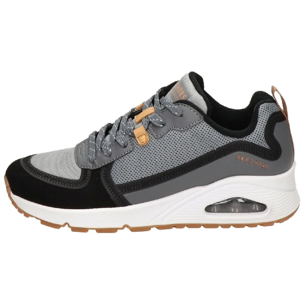 Skechers Uno Low Top Casual Shoes Women's Gray