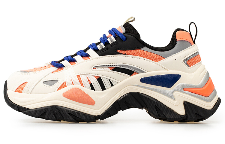 FILA FUSION Fila Flatform Chunky Shoes White/Orange Women's