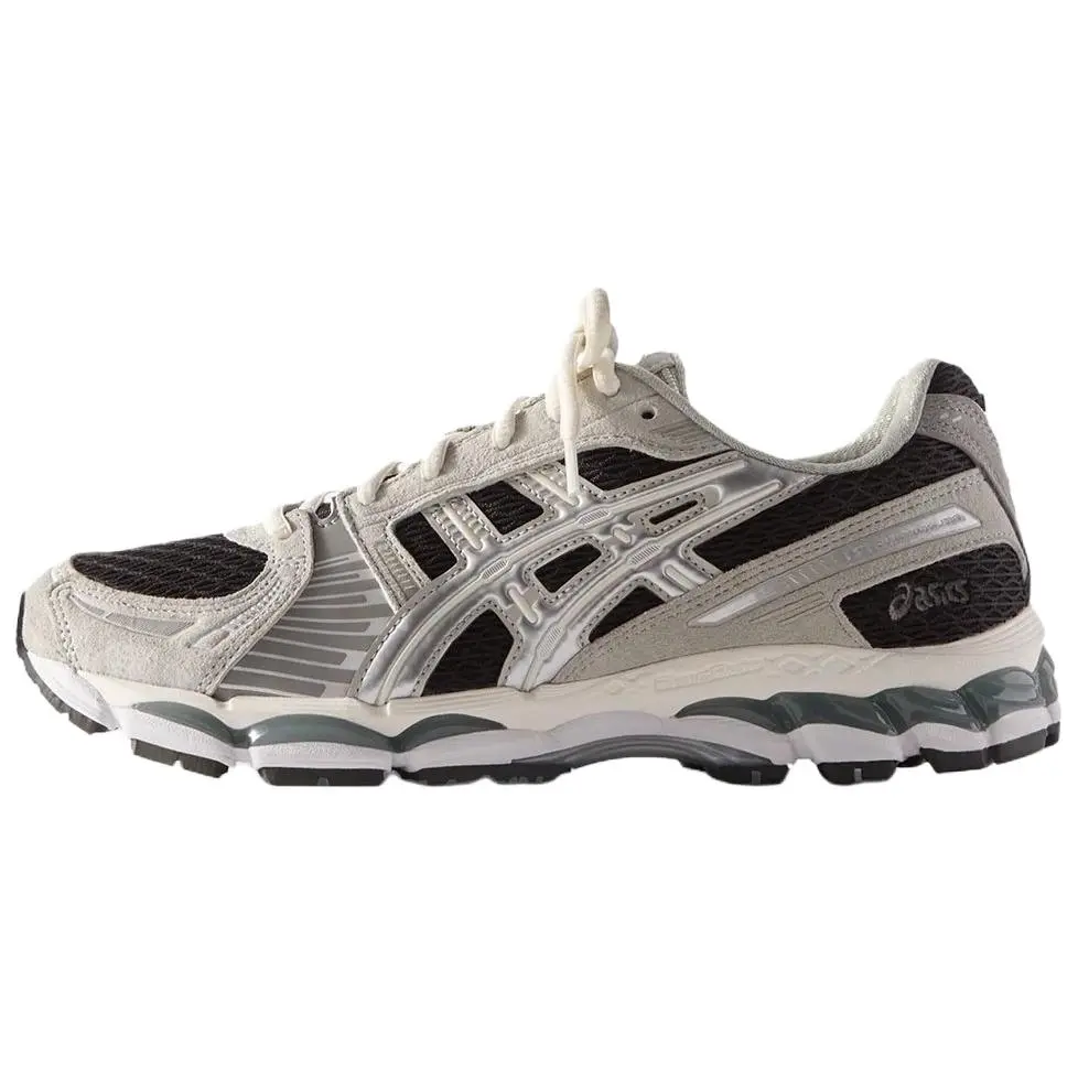 KITH x Asics GEL Kayano 12.1 Low top Casual Running Shoes Unisex Gray Black