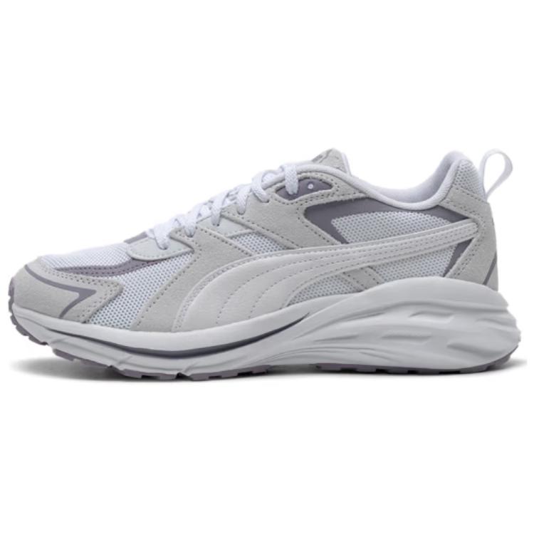 PUMA Hypnotic LS Durable Breathable Lightweight Low-Top Casual Running Shoes Women's White Gray