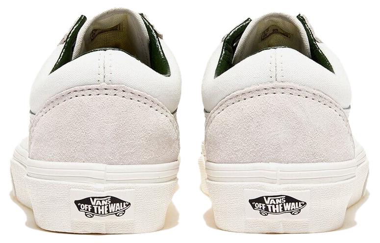 Old Skool Vans 'White Green'