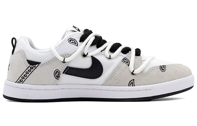 Nike SB Alleyoop Low-Top Skateboard Shoes Men's Beige White Black купить в интернет-магазине Yoocart с быстрой доставкой по России.