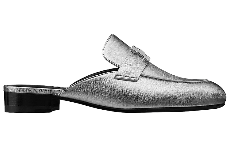HERMES Closed Toe Slippers Women's