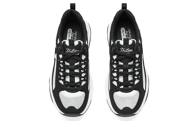 Skechers D'Lites 4.0 'Black White' Women's купить в интернет-магазине Yoocart с быстрой доставкой по России.