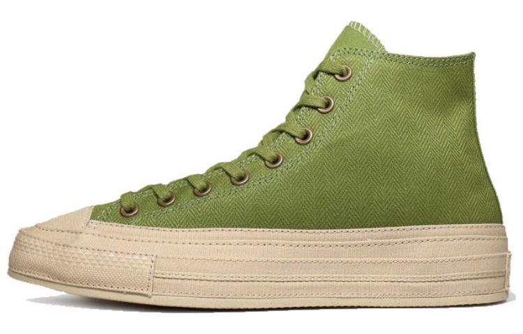 Converse Chuck Taylor All Star 70 Hi Herringbone Grassy Green