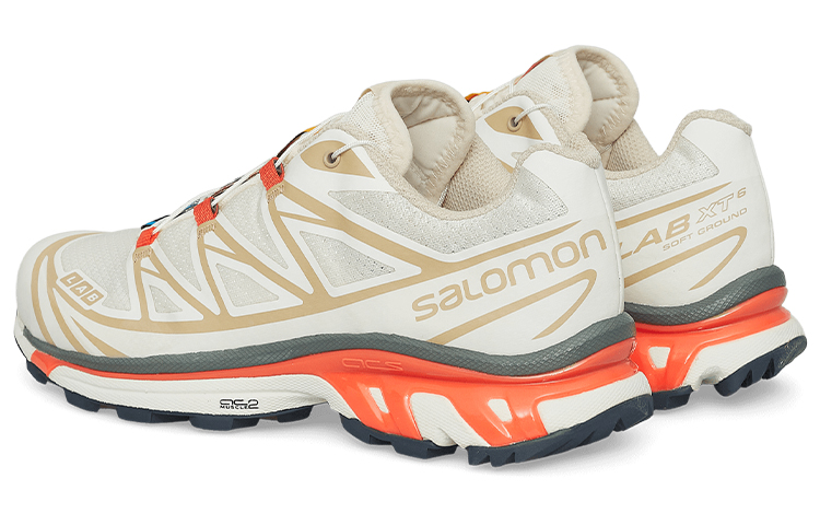 SALOMON Xt 6 'Sand Red Orange'