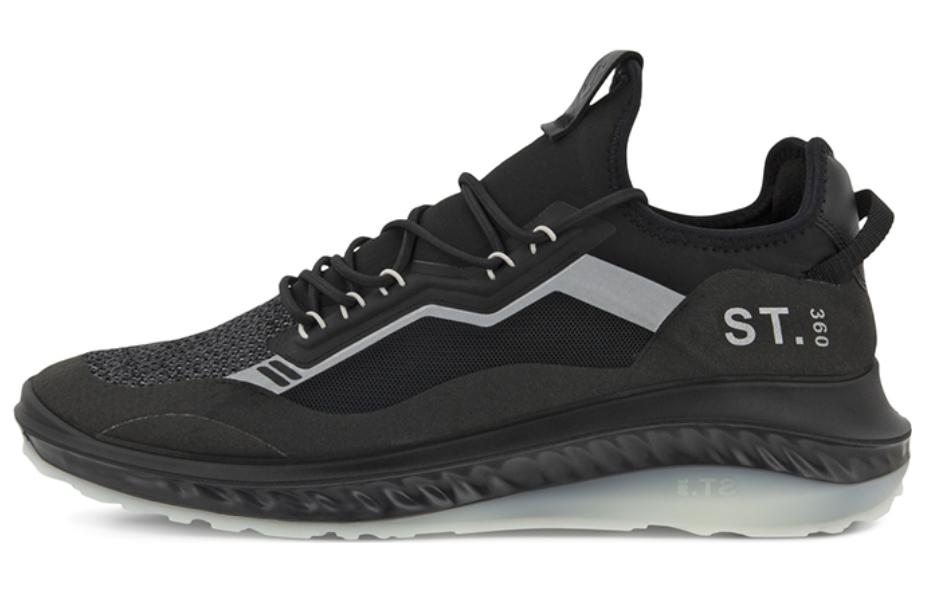 Ecco Fit For Action Low Top Sports Casual Shoes Men's Black
