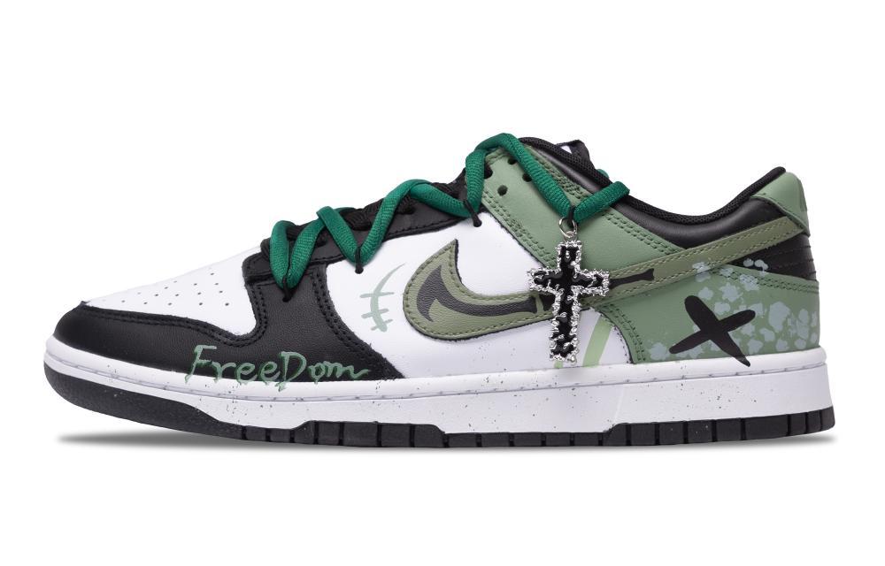 Nike Dunk Skateboard Shoes Unisex Low-Top Green