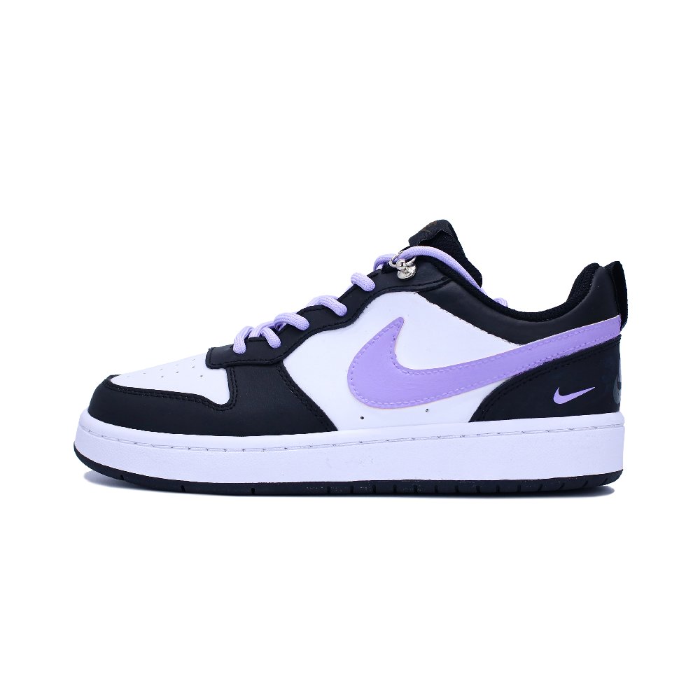 Nike Court Borough Skateboard Shoes Women's Low top White/Purple