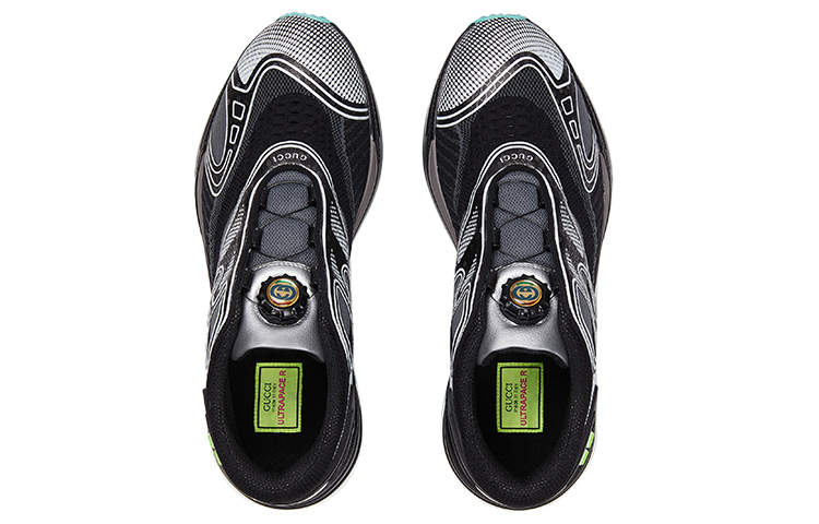 GUCCI Shock Absorbers Low Top Sports Casual Shoes Men's Black Blue купить в интернет-магазине Yoocart с быстрой доставкой по России.